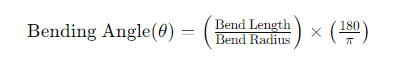 bend formula