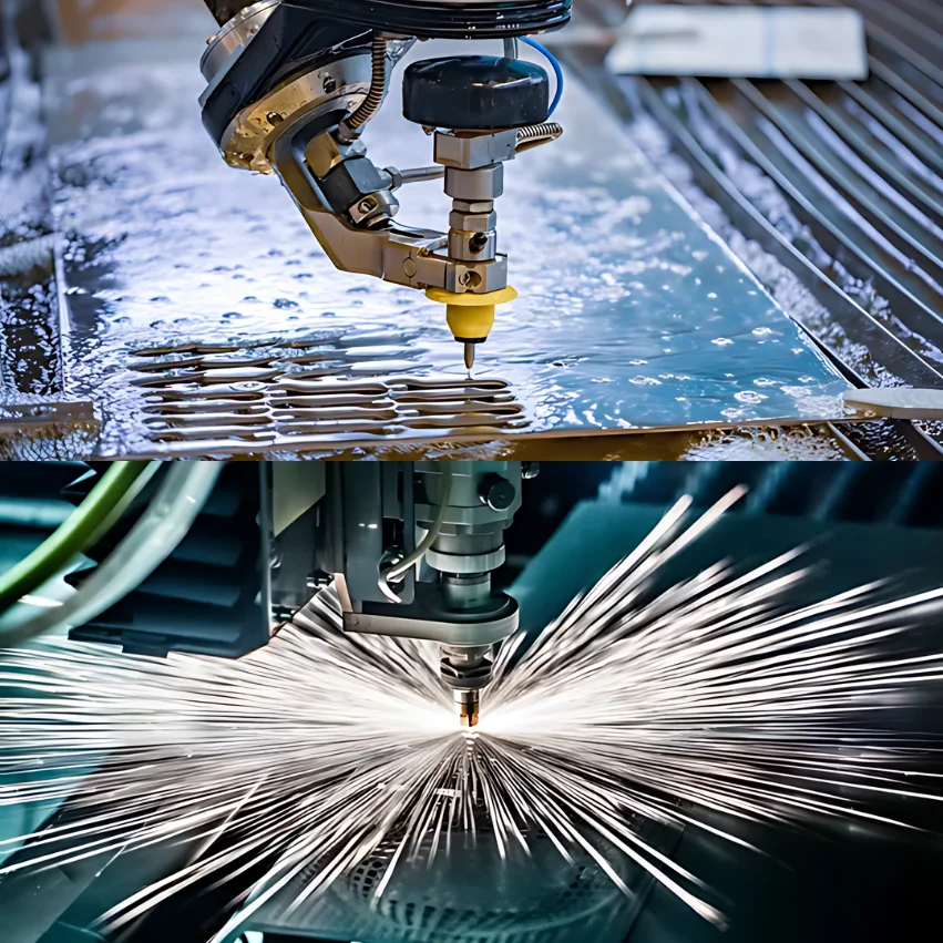 Laser Cutting vs Waterjet Cutting: Materials, Cost, and Speed